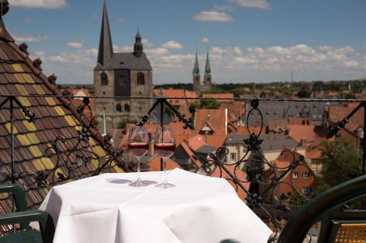 Schlosshotel Zum Markgrafen Quedlinburg Bagian luar foto