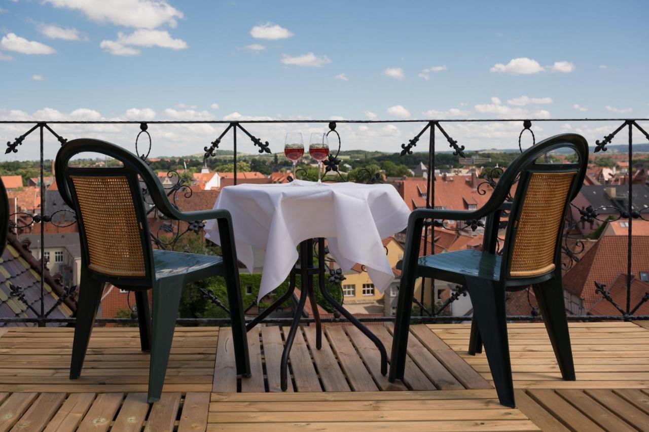 Schlosshotel Zum Markgrafen Quedlinburg Bagian luar foto