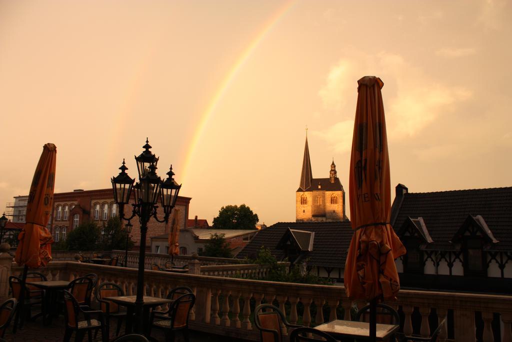 Schlosshotel Zum Markgrafen Quedlinburg Bagian luar foto